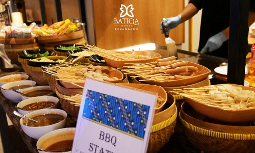 BBQ Station Batiqa Hotel Pekanbaru.(foto: bayu/halloriau.com)