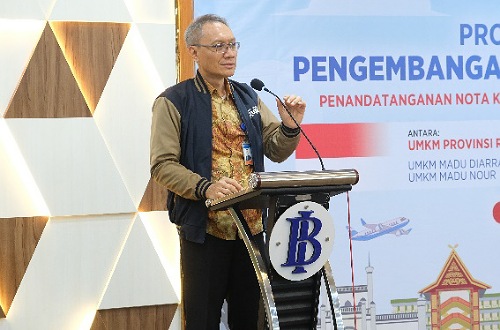 Deputi Kepala Perwakilan BI Riau, Sudiro Pambudi.(foto: istimewa)