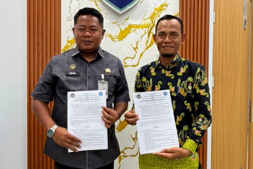Lapas Bagansiapiapi gandeng PKBM Tanjung Melawan.(foto: afrizal/halloriau.com)