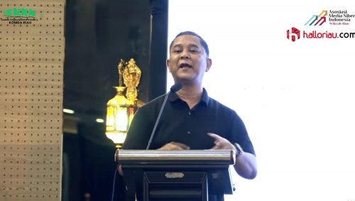 Bendahara Umum AMSI, Gaib Maruto Sigit.(foto: dok/halloriau.com)