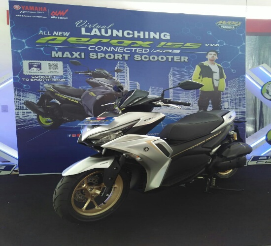 Dengan Teknologi Terbaru, Yamaha All New Aerox 155 Connected Resmi Meluncur di Riau Kepri