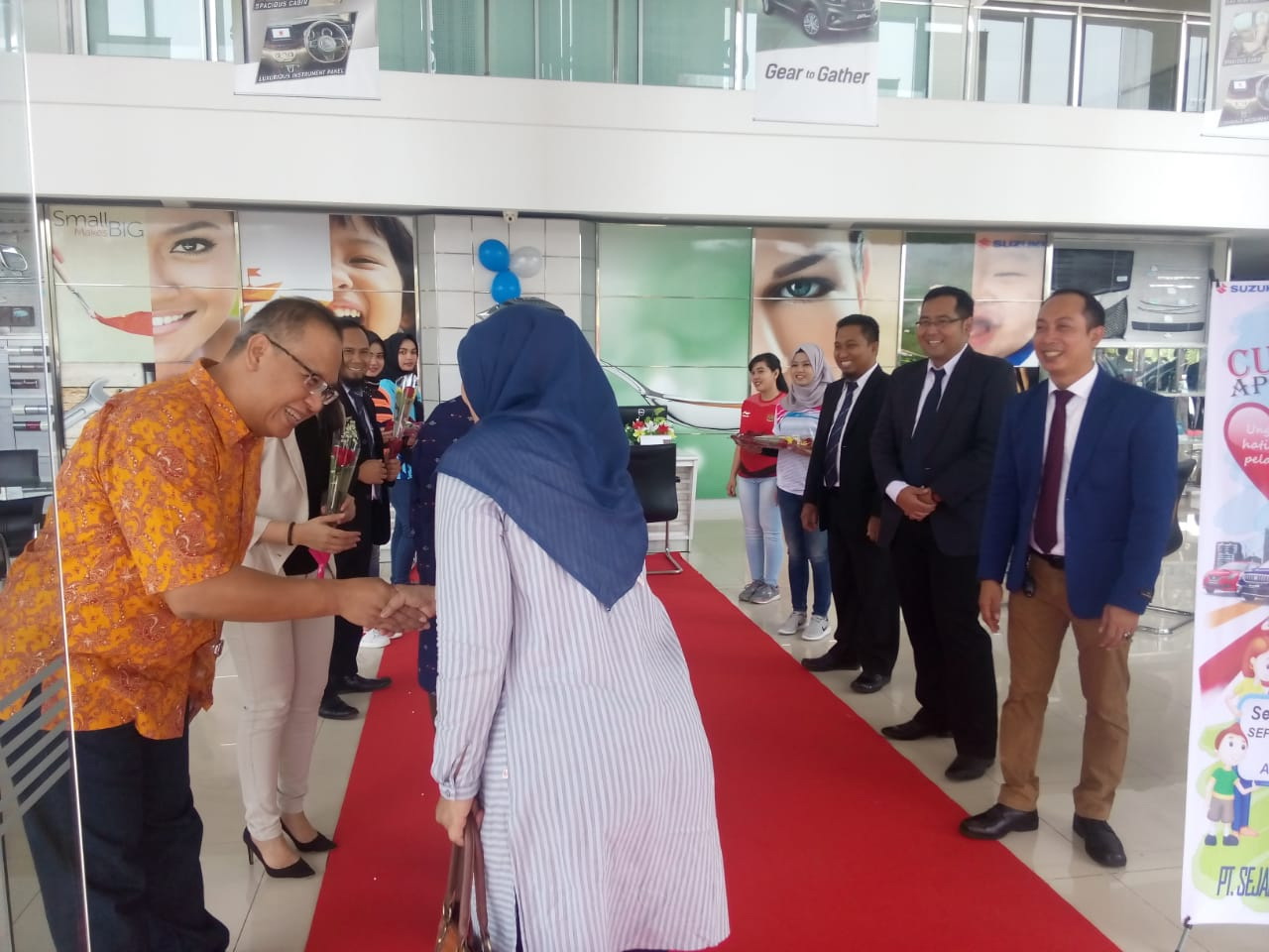 Hari Pelanggan Nasional, Manajemen Suzuki SBT Layani Konsumen
