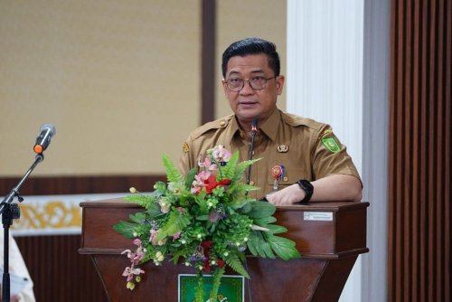 Sekdaprov Riau, Syahrial Abdi.(foto: mcr)