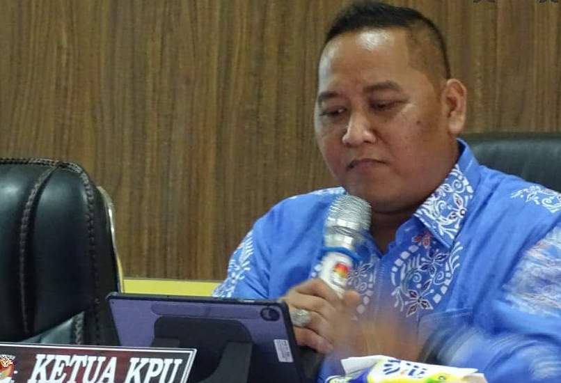 Ketua KPU Inhu, Ronaldi Ardian.(foto: dasmun/halloriau.com)