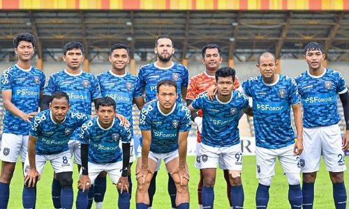 Skuad PSPS Riau.(foto: mcr)