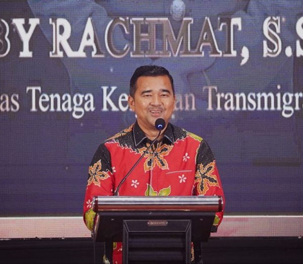 Kepala Dinas Tenaga Kerja dan Transmigrasi (Disnakertrans) Riau, Boby Rachmat.