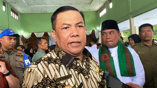 Wakil Gubernur Riau terpilih, SF Hariyanto tak masuk deretan kandidat calon Ketua PDIP Riau.(foto: sri/halloriau.com)