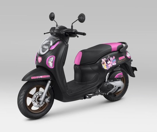 Honda Luncurkan Scoopy Edisi Kuromi, Tampil Imut dengan Sentuhan Warna Pink