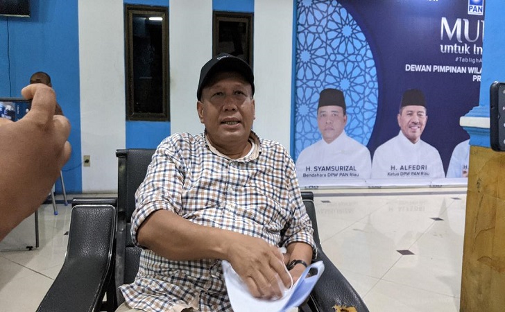 Wakil Ketua Bidang Komunikasi dan Informasi DPW PAN Riau Makmur Kasim. (foto:ist) 