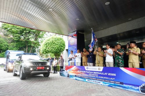 Plt Gubri, SF Hariyanto melepas tim ekspedisi rupiah berdaulat 2026 (foto/int)