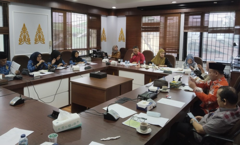 Komisi III DPRD Pekanbaru panggil Disdik, Dinkes, dan Dinsos (foto/Mimi)