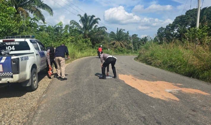 Ilustrasi sejumlah ruas jalan di Riau rawan kecelakaan (foto/int)