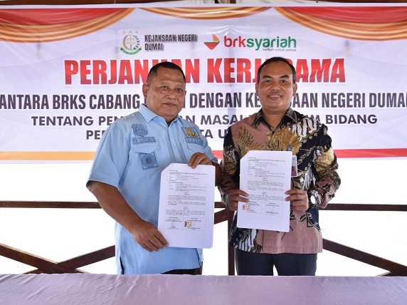 BRK Syariah Cabang Dumai Gandeng Kejari Dumai dalam Penanganan Hukum Perdata dan TUN 