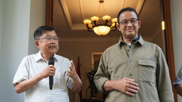 Jusuf Kala resmi mendukung Anies Baswedan-Cak Imin atau AMIN di Pilpres 2024 (foto/int)