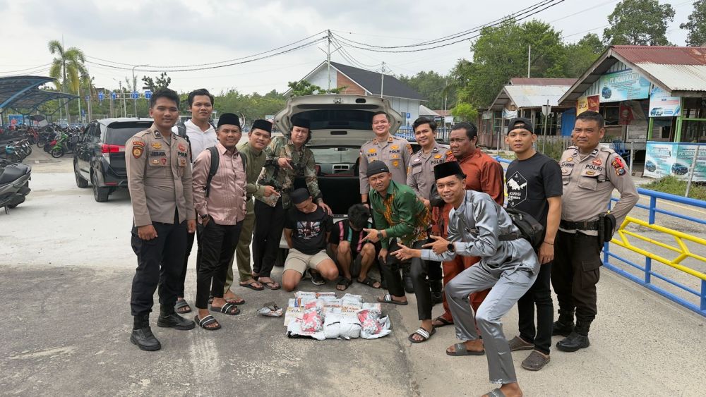 Polisi Bengkalis menggagalkan penyelundupan 13 Kg Sabu di pelabuhan (foto/int)