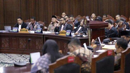 Mahkamah Konstitusi akan melanjutkan sidang pembuktian pada sengketa PIlkada Kabupaten Siak. (Foto: Tribun Pekanbaru)