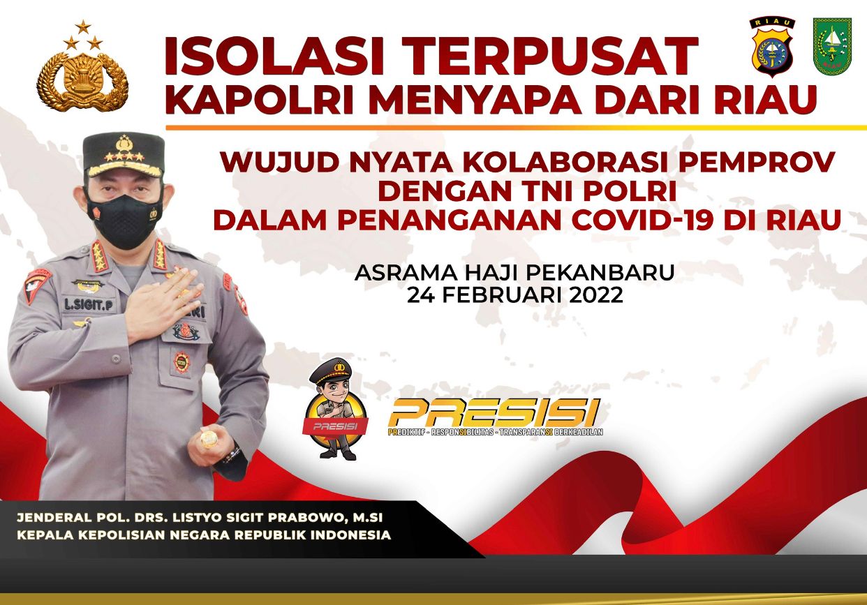 Kapolri Jendral Listyo Sigit Prabowo dikabarkan tiba di Provinsi Riau Kota Pekanbaru. 