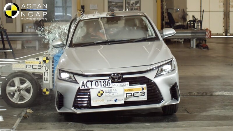 Toyota Vios jalani Uji Tabrak ASEAN NCAP.(foto: int)