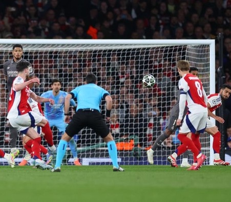 Arsenal vs Real Madrid.