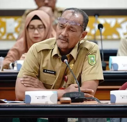 Penjabat (Pj) Sekretaris Daerah (Sekda) Provinsi Riau, Taufik OH.