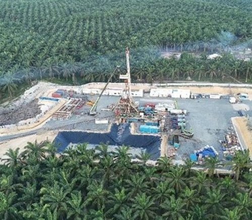 ilustrasi: Sumur Mustang Hitam (MTH)-001 yang berlokasi di Desa Libo Jaya, Kabupaten Siak.(foto: istiimewa)