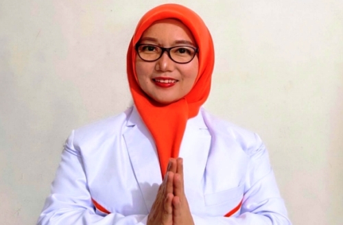 Anggota DPRD Kota Pekanbaru dr Meiza Ningsih MKed SpTHT BKL.(foto: int)