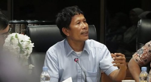 Indra Gunawan Eet minta maaf atas kericuhan yang terjadi di DPRD Riau (foto/ist)