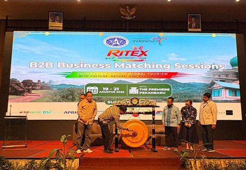 RITEX 2026 buka peluang bisnis pariwisata Riau ke pasar nasional dan internasional (foto/riki)