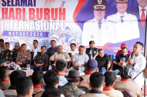 Wabup Kuansing ultimatum Disnaker segera bentuk LKS Tripartit dan Satgas PHK (foto/ultra)