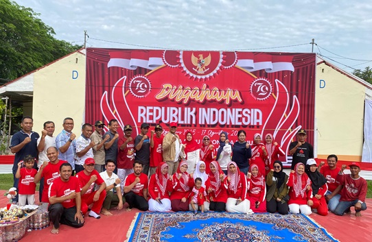 Kemeriahan tersebut terlihat di Riau Kompleks PT RAPP, APRIL Group di Pangkalan Kerinci, Kabupaten Pelalawan (foto/ist)