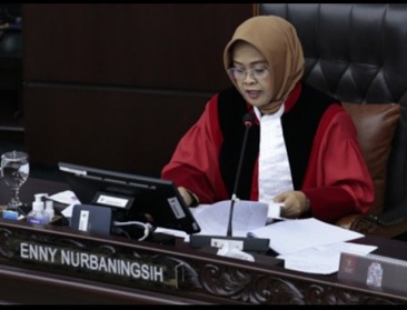 Hakim Konstitusi, Enny Nurbaningsih.(foto: int)