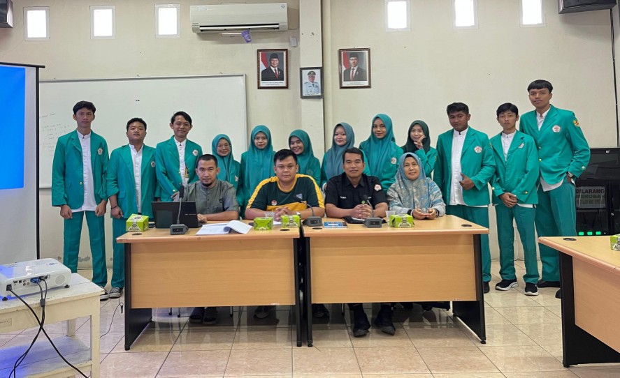 Mahasiswa DIII Rekam Medis Universitas Hangtuah Pekanbaru PKL di RSUD dr Adnan WD Payakumbuh (foto/ist)