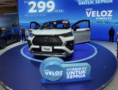 Dibanderol Mulai Rp299 Juta, Veloz Hybrid Jadi Hybrid Toyota Termurah