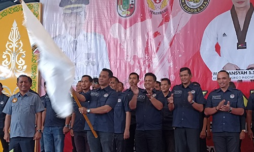 Pelantikan Pengurus TI Pekanbaru.(foto: rahmat/halloriau.com)