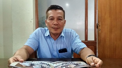 Pelatih Senam Riau Ahmad Markos.