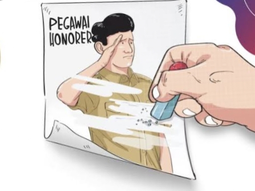 Ilustrasi pegawai honorer dipecat