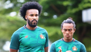 Striker asal Brasil, Joanderson bergabung dengan Persik Kediri.