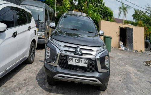 Mitsubishi Pajero dalam perkara suap Bupati Kuansing.(foto: tribunpekanbaru.com)