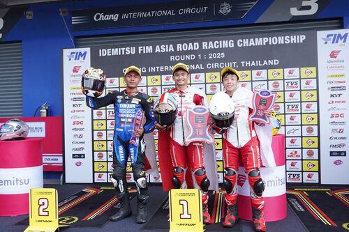 Astra Honda Borong 5 Podium di ARRC Buriram, Fadillah Arbi Sapu Bersih AP250