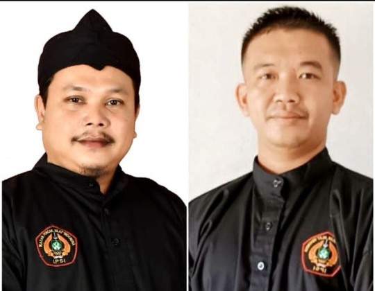 Ketua IPSI Lelalawan, Rinaldi dan Sekum IPSI Pelalawan, Lukito Halim (foto/Andy)