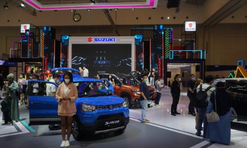 Partisipasi Line Up dan Aktivasi Booth Suzuki di GIIASS 2022.(foto: istimewa)