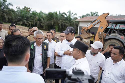 Gubernur Riau Abdul Wahid. (Foto: Sri Wahyuni)