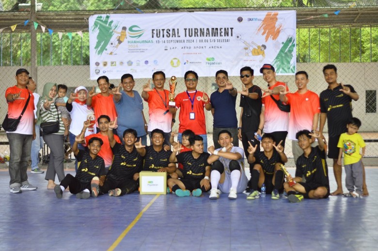 PT Angkasa Pura Indonesia menggelar Futsal Tournament di Pekanbaru, Riau (foto/dini)