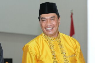 Suparman, kader senior yang digadang-gadang juga sebagai calon Ketua Golkar Riau.(foto/int)