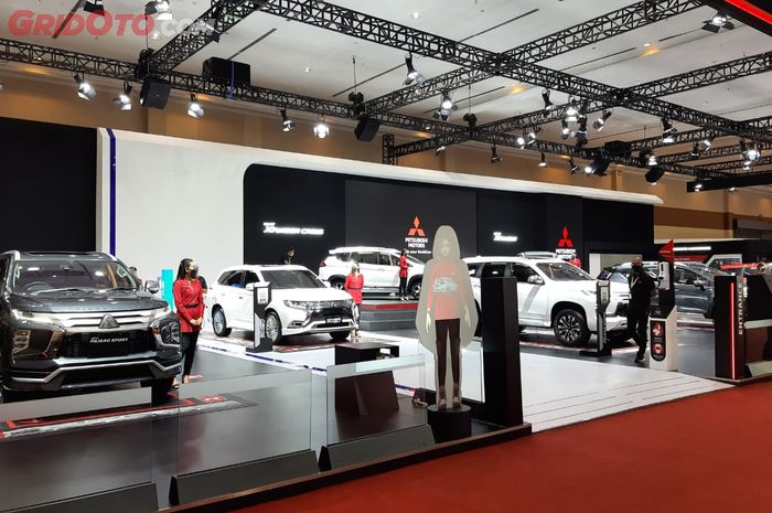 
Booth Mitsubishi di Jakarta Auto Week 2022