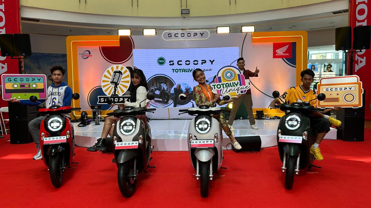 New Honda Scoopy 2024 resmi mengaspal di Pekanbaru, Riau (foto/Magang2)