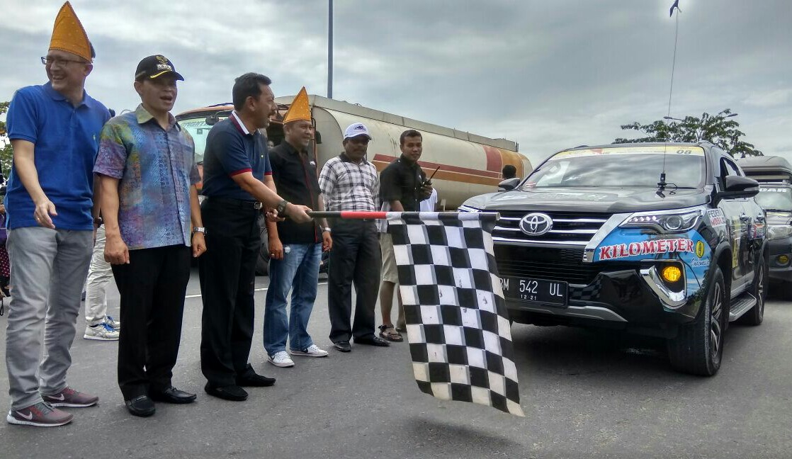Plt Wako Pekanbaru Lepas Fortuner Jelajah Sumatera Tanah Rencong 