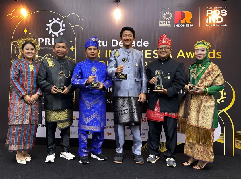 Pertamina EP Lirik raih penghargaan di Public Relations Indonesia Awards (foto/Andy)