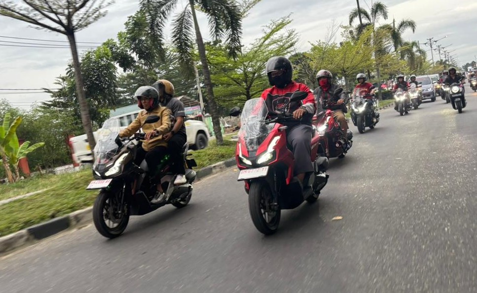 Jelajah Misteri Honda ADV 160, CDN Riau Ajak Komunitas Taklukkan Rute Menantang