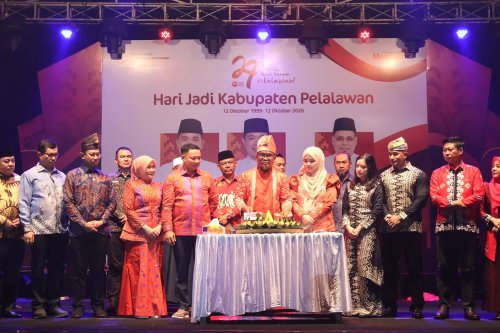 Bupati Zukri buka Helat Pelalawan 2026 ke-27.(foto: andi/halloriau.com)